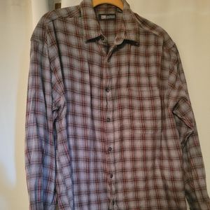 Men's L flannel button shirt